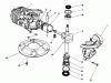 Toro 22031 - ProLine 21" Recycler Lawnmower, 1993 (3900001-3999999) Pièces détachées CRANKSHAFT ASSEMBLY (MODEL NO. 47PN2-3)