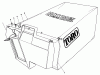 Toro 22031 - ProLine 21" Recycler Lawnmower, 1993 (3900001-3999999) Pièces détachées GRASS BAG ASSEMBLY NO. 11-5609