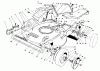 Toro 22031 - ProLine 21" Recycler Lawnmower, 1993 (3900001-3999999) Pièces détachées HOUSING ASSEMBLY
