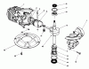Toro 22035C - Lawnmower, 1987 (7000001-7999999) Pièces détachées CRANKSHAFT ASSEMBLY (MODEL NO. 47PG6)