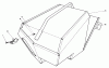 Toro 22035C - Lawnmower, 1987 (7000001-7999999) Pièces détachées STEEL GRASS CATCHER (MODEL 22099) (OPTIONAL)