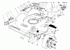 Toro 22035C - Lawnmower, 1988 (8000001-8999999) Pièces détachées HOUSING ASSEMBLY