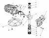 Toro 22035C - Lawnmower, 1989 (9000001-9999999) Pièces détachées CRANKSHAFT ASSEMBLY (MODEL NO. 47PJ8)
