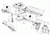 Toro 22036 - Lawnmower, 1990 (0000001-0999999) Pièces détachées GEAR CASE ASSEMBLY