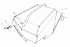 Toro 22036 - Lawnmower, 1990 (0000001-0999999) Pièces détachées STEEL GRASS CATCHER (MODEL 22099)(OPTIONAL)