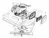 Toro 22036 - Lawnmower, 1991 (1000001-1999999) Pièces détachées ENGINE ASSEMBLY