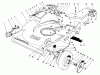 Toro 22036 - Lawnmower, 1992 (2000001-2999999) Pièces détachées HOUSING ASSEMBLY