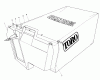 Toro 22037B - Proline 21" Recycler Mower, 1994 (49000001-49999999) Pièces détachées GRASS BAG ASSEMBLY NO. 11-5609
