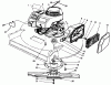Toro 22037BC - Lawnmower, 1995 (5900001-5999999) Pièces détachées ENGINE ASSEMBLY