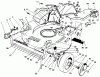 Toro 22037BC - Lawnmower, 1995 (5900001-5999999) Pièces détachées HOUSING ASSEMBLY