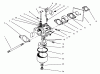 Toro 22038 - Lawnmower, 1997 (7900001-7999999) Pièces détachées CARBURETOR ASSEMBLY (MODEL NO. 47PS5-3)(MODEL NO. 22038B)(MODEL NO. 47PT6-3)(MODEL NO. 22038)