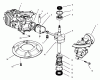 Toro 22038 - Lawnmower, 1997 (7900001-7999999) Pièces détachées CRANKSHAFT ASSEMBLY (MODEL NO. 47PS5-3)(MODEL NO. 22038B)(MODEL NO. 47PT6-3)(MODEL NO. 22038)