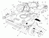 Toro 22038 - Lawnmower, 1997 (7900001-7999999) Pièces détachées HOUSING ASSEMBLY