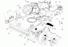 Toro 22038 - Rear Bagger Mower, 1998 (8900001-8999999) Pièces détachées HOUSING ASSEMBLY