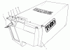 Toro 22040 - 21" Recycler Lawnmower, 1996 (6900001-6999999) Pièces détachées GRASS BAG ASSEMBLY NO. 11-5609