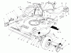 Toro 22040 - 21" Recycler Lawnmower, 1996 (6900001-6999999) Pièces détachées HOUSING ASSEMBLY