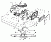 Toro 22040 - Lawnmower, 1991 (1000001-1999999) Pièces détachées ENGINE ASSEMBLY