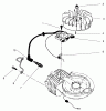 Toro 22040 - ProLine 21" Recycler II Lawnmower, 2000 (200000001-200999999) Pièces détachées IGNITION ASSEMBLY (MODEL NO. 48PW)