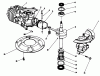 Toro 22043 - Lawnmower, 1993 (3900001-3900964) Pièces détachées CRANKSHAFT ASSEMBLY (MODEL NO. 47PN2-7)