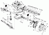 Toro 22043 - Lawnmower, 1994 (4900001-4999999) Pièces détachées GEAR CASE ASSEMBLY
