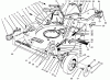 Toro 22043 - Lawnmower, 1994 (4900001-4999999) Pièces détachées HOUSING ASSEMBLY