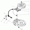 Toro 22043 - Recycler Mower, 1998 (8900001-8999999) Pièces détachées IGNITION ASSEMBLY(MODEL NO. 47PT7-7)