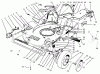 Toro 22045B - Lawnmower, 1996 (6900001-6999999) Pièces détachées HOUSING ASSEMBLY