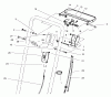 Toro 22045 - Recycler Mower, 1998 (8900001-8999999) Pièces détachées TRACTION CONTROL ASSEMBLY