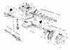 Toro 22141 - Lawnmower, 1997 (790000001-799999999) Pièces détachées GEAR CASE ASSEMBLY