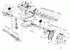 Toro 22142 - Lawnmower, 1997 (7900001-7999999) Pièces détachées GEAR CASE ASSEMBLY