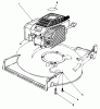 Toro 22151 - Lawnmower, 1993 (3900001-3900855) Pièces détachées ENGINE ASSEMBLY