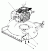Toro 22151 - Lawnmower, 1993 (3900856-3999999) Pièces détachées ENGINE ASSEMBLY
