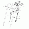 Toro 22151 - Lawnmower, 1993 (3900856-3999999) Pièces détachées TRACTION CONTROL ASSEMBLY
