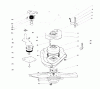 Toro 22151 - Lawnmower, 1994 (4900001-4999999) Pièces détachées BLADE BRAKE CLUTCH ASSEMBLY