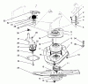 Toro 22151 - Lawnmower, 1996 (6900001-6999999) Pièces détachées BLADE BRAKE CLUTCH ASSEMBLY