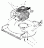 Toro 22154B - Lawnmower, 1996 (6900001-6999999) Pièces détachées ENGINE ASSEMBLY