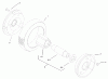 Toro 22167 - 21" Heavy-Duty Recycler/Rear Bagger Lawnmower, 2003 (230000001-230999999) Pièces détachées WHEEL AND TIRE ASSEMBLY NO. 100-2860