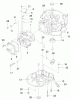 Toro 22171 - Recycler Mower, 2000 (200000001-200999999) Pièces détachées CYLINDER/CRANKCASE
