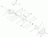 Toro 22172 - Recycler Mower, 2000 (200000001-200999999) Pièces détachées REAR AXLE ASSEMBLY