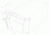 Toro 22177 - 21" Heavy-Duty Recycler/Rear Bagger Lawnmower, 2006 (260000001-260999999) Pièces détachées GRASS BAG ASSEMBLY NO. 106-0975