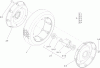 Toro 22195 - 21" Heavy-Duty Recycler/Rear Bagger Lawn Mower, 2011 (311000001-311999999) Pièces détachées REAR WHEEL ASSEMBLY NO. 100-2860