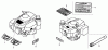 Toro 22196 - 21" Heavy-Duty Recycler/Rear Bagger Lawn Mower, 2009 (290000001-290999999) Pièces détachées LABEL AND TOOL ASSEMBLIES HONDA GXV160UH2 T1AH