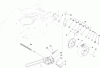 Toro 22196 - 21" Heavy-Duty Recycler/Rear Bagger Lawn Mower, 2012 (SN 312000001-312999999) Pièces détachées GEARBOX AND AXLE ASSEMBLY