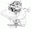 Toro 22525 - Lawnmower, 1987 (7000001-7999999) Pièces détachées ENGINE ASSEMBLY (MODEL NO. 22621)