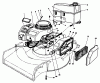 Toro 22580 - Lawnmower, 1990 (0000001-0999999) Pièces détachées ENGINE ASSEMBLY
