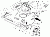 Toro 22621 - Lawnmower, 1988 (8000001-8999999) Pièces détachées HOUSING ASSEMBLY