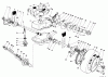 Toro 22621 - Lawnmower, 1990 (0000001-0999999) Pièces détachées GEAR CASE ASSEMBLY