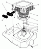Toro 22622 - Lawnmower, 1992 (2000001-2999999) Pièces détachées RECOIL ASSEMBLY (ENGINE MODEL NO. VML0-4)