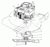 Toro 22621C - Lawnmower, 1989 (9000001-9999999) Pièces détachées ENGINE ASSEMBLY