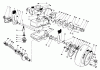 Toro 22621C - Lawnmower, 1989 (9000001-9999999) Pièces détachées GEAR CASE ASSEMBLY